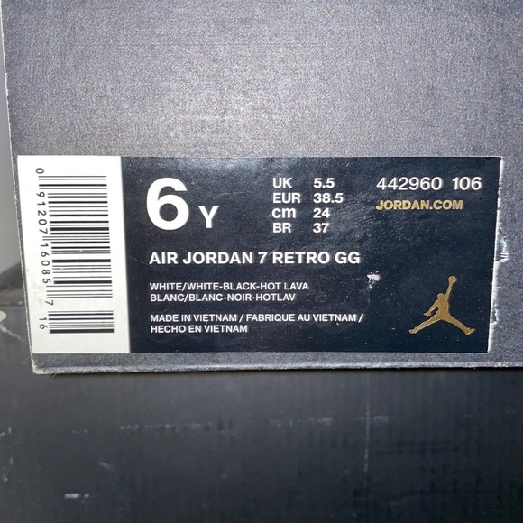Air Jordan 7 retro GG - Picture 9 of 9